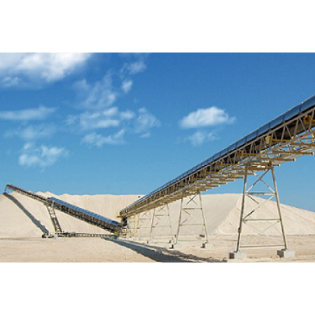 Powered extendable truck / barge loading telescopic belt conveyor
