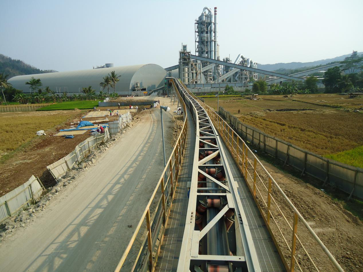 tubular pipe belt conveyor China