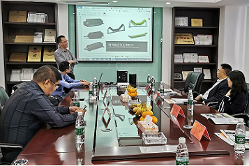 Local government officers visited SKE factory and discussed an overland belt conveyor project