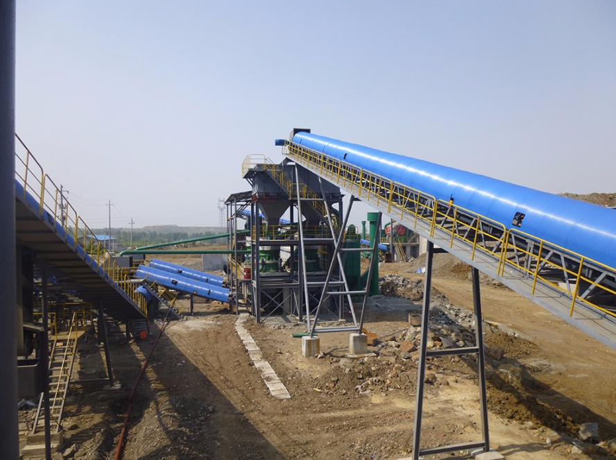 belt conveyor for mining