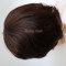 100% human hair  all welded mono men top piece  (no PU)