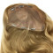 100% unprocessed european human hair silk base hair women hair toppers