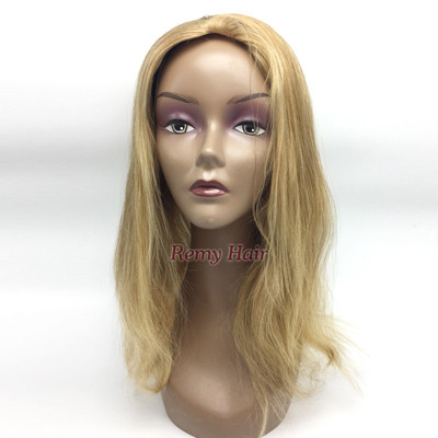 100% unprocessed european human hair silk base hair women hair toppers