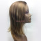 100% unprocessed european human hair women hair toppers