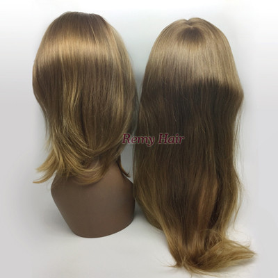 100% unprocessed european human hair women hair toppers