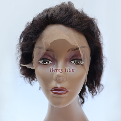human hair full lace wig silk base