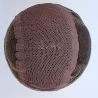 human hair full lace wig silk base