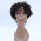 Black Women Machine Made Wig Short Brazilian Human Hair Wig