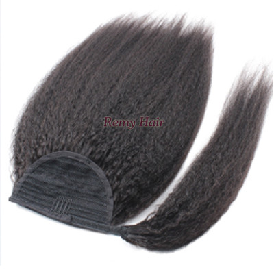 Sample Order Wholesale Price human hair pony tails
