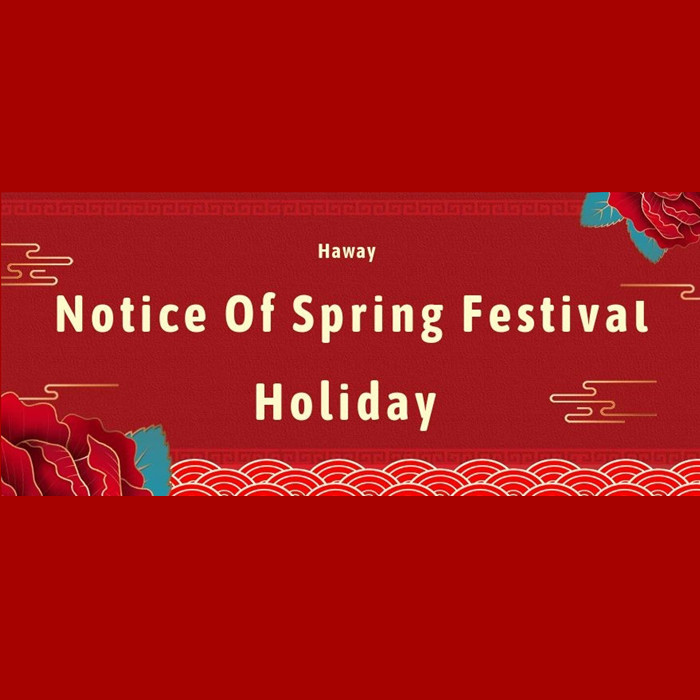 Spring Festival Holiday Notice Haway Trailer Parts Manufacturer