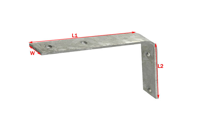 Trailer Fender Mounting Bracket L Shape