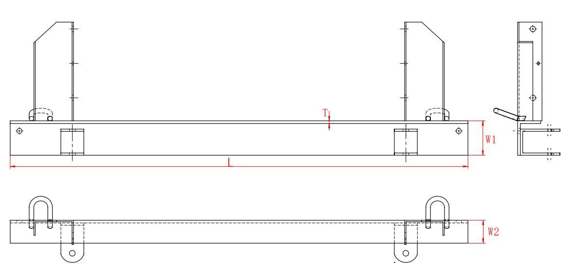 Boat Trailer Mudguards bracket 