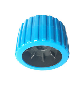 Rodillos oscilantes de goma para barcos de fibra de vidrio Remolque Color azul