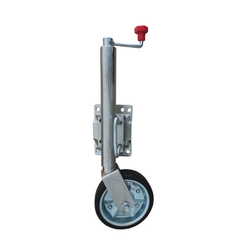 Heavy Duty Trailer Jockey Wheel Assembly With Rubber Wheel