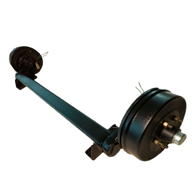 electrical brake torsion axle