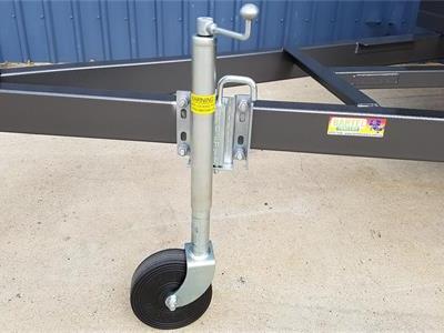 What is a trailer jockey wheel?