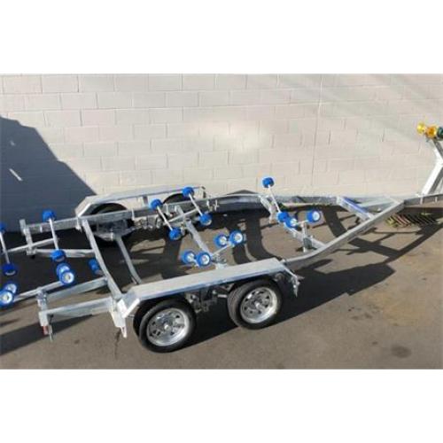 ¿Cómo medir el eje de un remolque de barco?