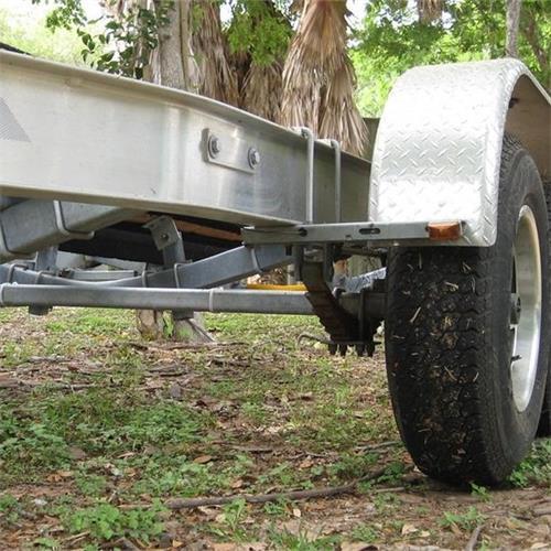 How to Straighten a Bent Trailer Axle？