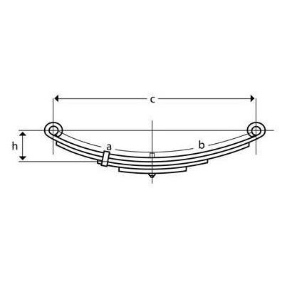 How to Measure the Leaf Spring Trailer Axle?