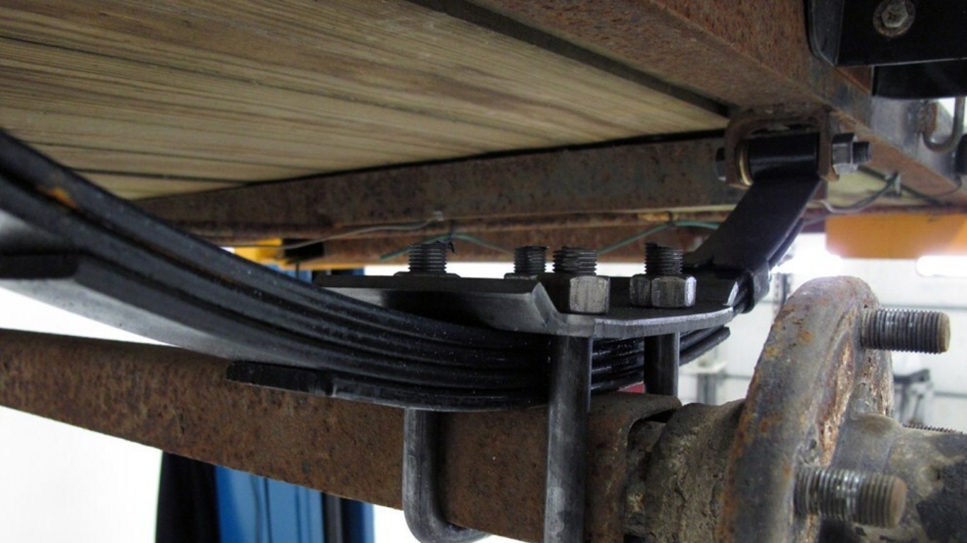 Trailer Leaf Spring Guide