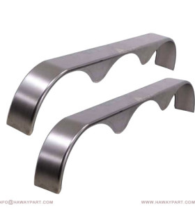 Triple Axle Trailer Fenders Wholesale Aluminium Steel Material