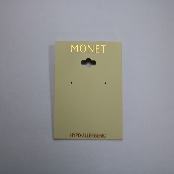 Earrings Studs Fashion Card