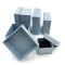 Luxury custom square blue cardboard gift box lids and high gloss blue cardboard boxes packaging