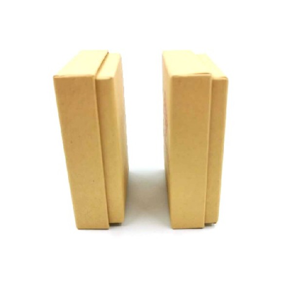 Custom Printed Brown Cardboard Packaging Kraft Paper Packing Box Gift With Lid