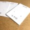 High-grade white simple necklace bracelet earrings stud earrings card jewelry packaging foil stamping earring card