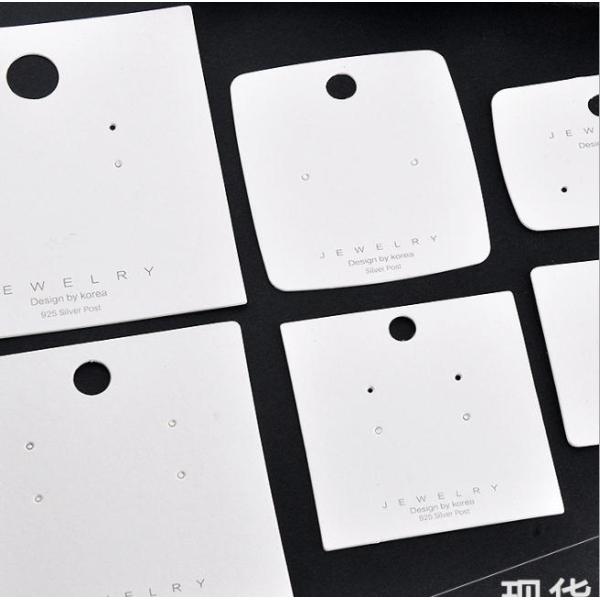 Price Favorable Hanging Jewelry Cards Earring Cards