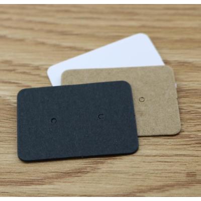 Custom Square Kraft Paper Earring Cards