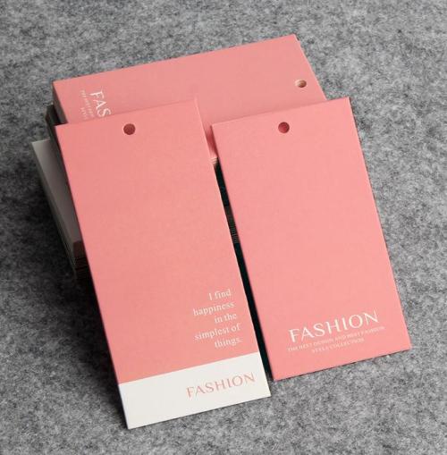 High-End Clothing Label Paper Cards