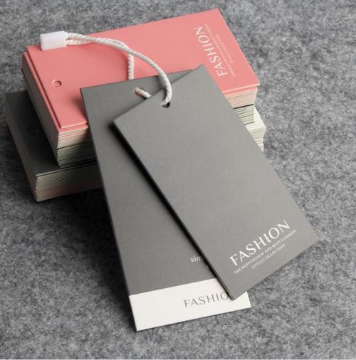 High-End Clothing Label Paper Cards