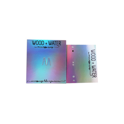 Colorful Paper Earrings Earring Frame Cards Necklace Jewelry Display Cards Anklet Bracelet Jewelry Cards