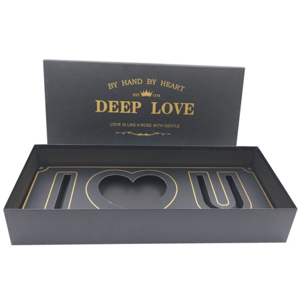 Customized High-End Luxury Valentine's Day Gift Box Packaging Paper Box