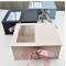 High-End Printing Carton Gift Box Storage Box with PVC Window