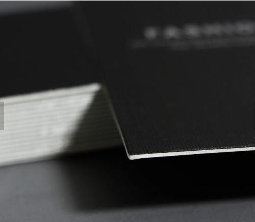 Black High-End Clothing Packaging Display Brand Tag Tag Cards