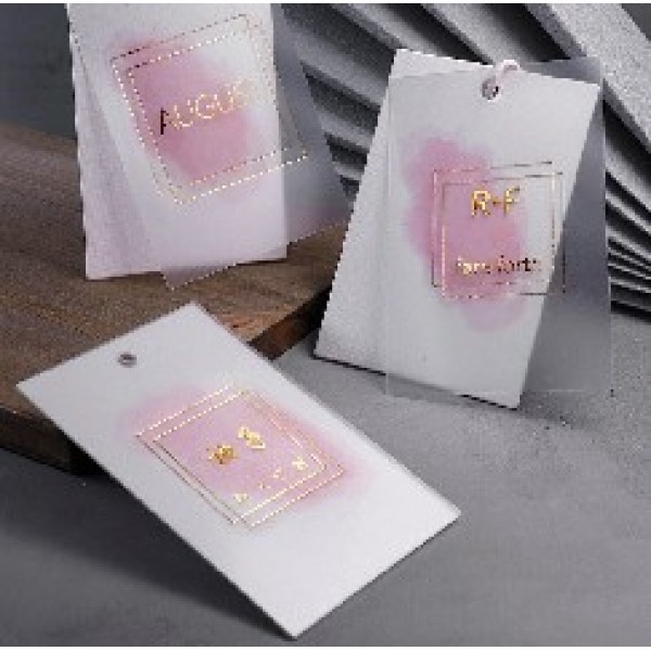 High-End Clothing Cards Printing Paper Cards Wholesale