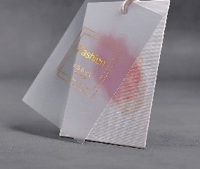 High-End Clothing Cards Printing Paper Cards Wholesale