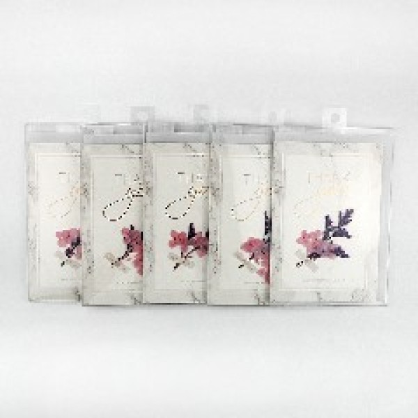Outer Plastic Packaging Inner Paper Greeting Card Blessing Cards