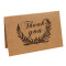 Custom Kraft Paper Greeting Cards