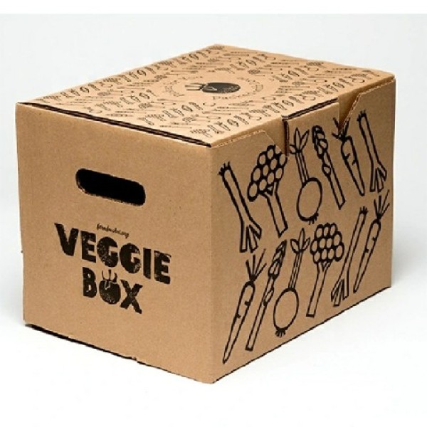 Customized Portable Printing Brown Reinforced Corrugated Cardboard Shipping Carton