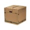 Customized Portable Printing Brown Reinforced Corrugated Cardboard Shipping Carton