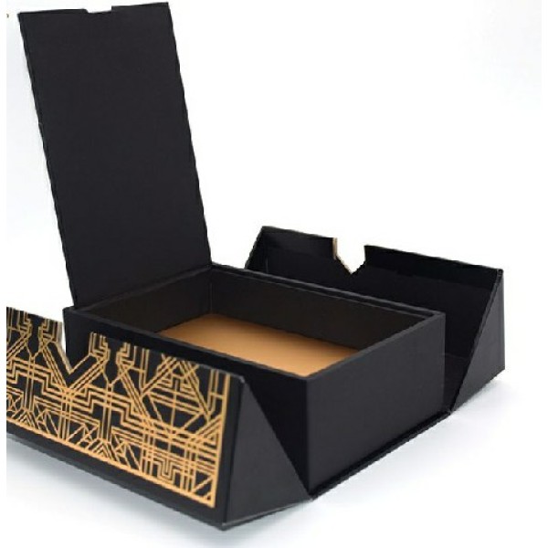Customized Folding Magnetic Sealed Gift Box Wine Glass Display Box Packaging