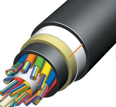 FTTH Outdoor ADSS 24 Cable de fibra óptica ADSS de 48 núcleos