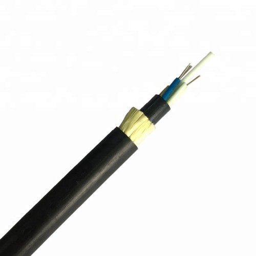 FTTH Outdoor ADSS 24 48 Core ADSS Fiber Optic Cable