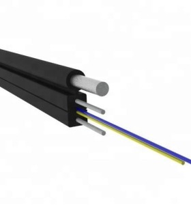 Câble de dérivation à fibre optique d'intérieur 1 2 4 6 8 noyaux FTTH