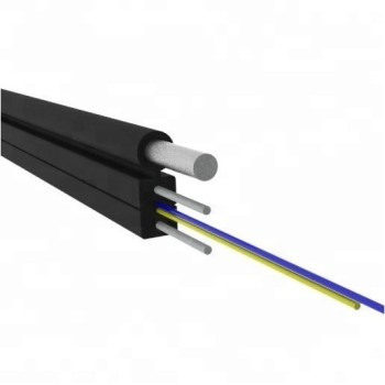 Indoor 1 2 4 6 8 Core FTTH Fiber Optic Drop Cable