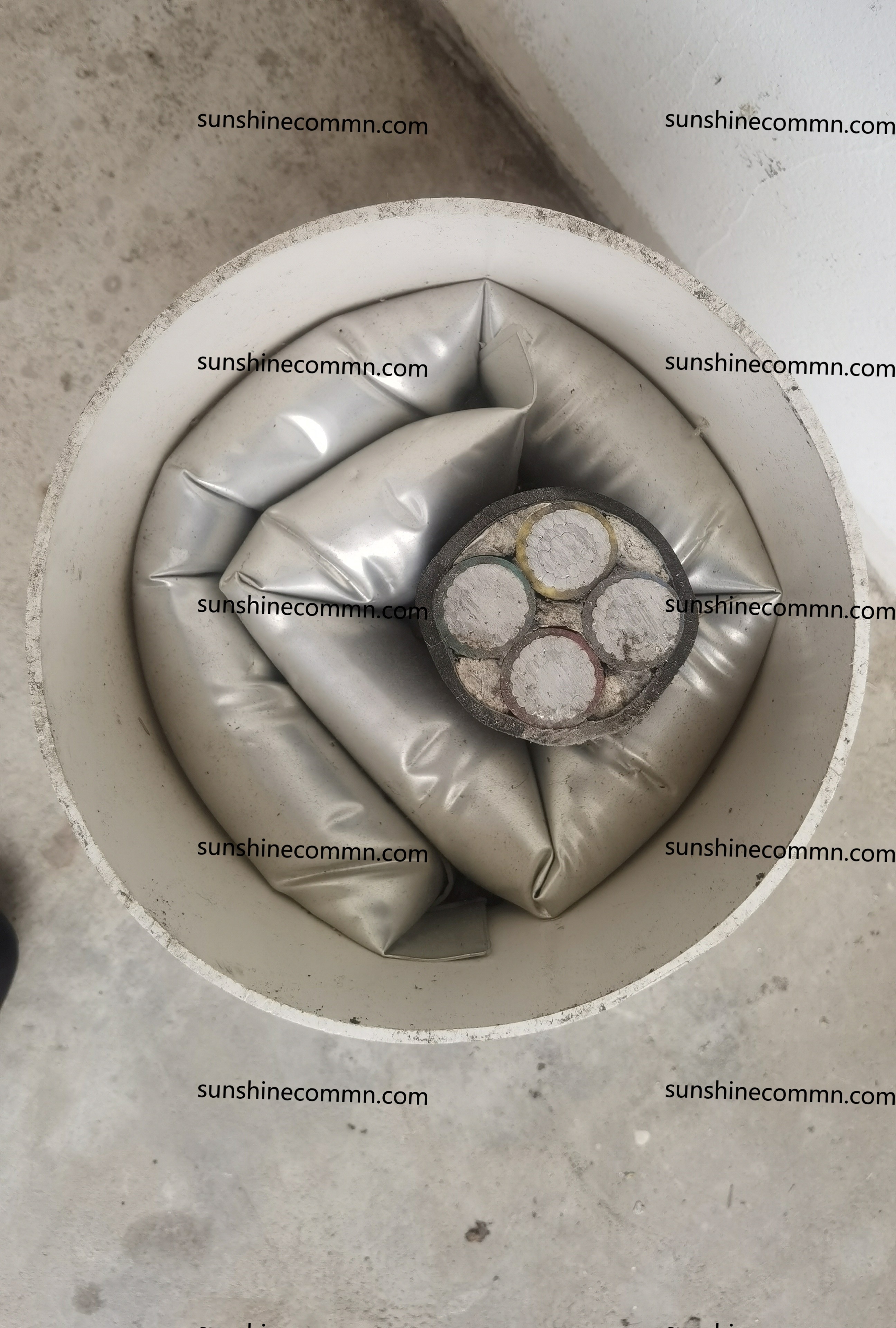 Conduit Seal Inflatable Pipeline Sealing Bag