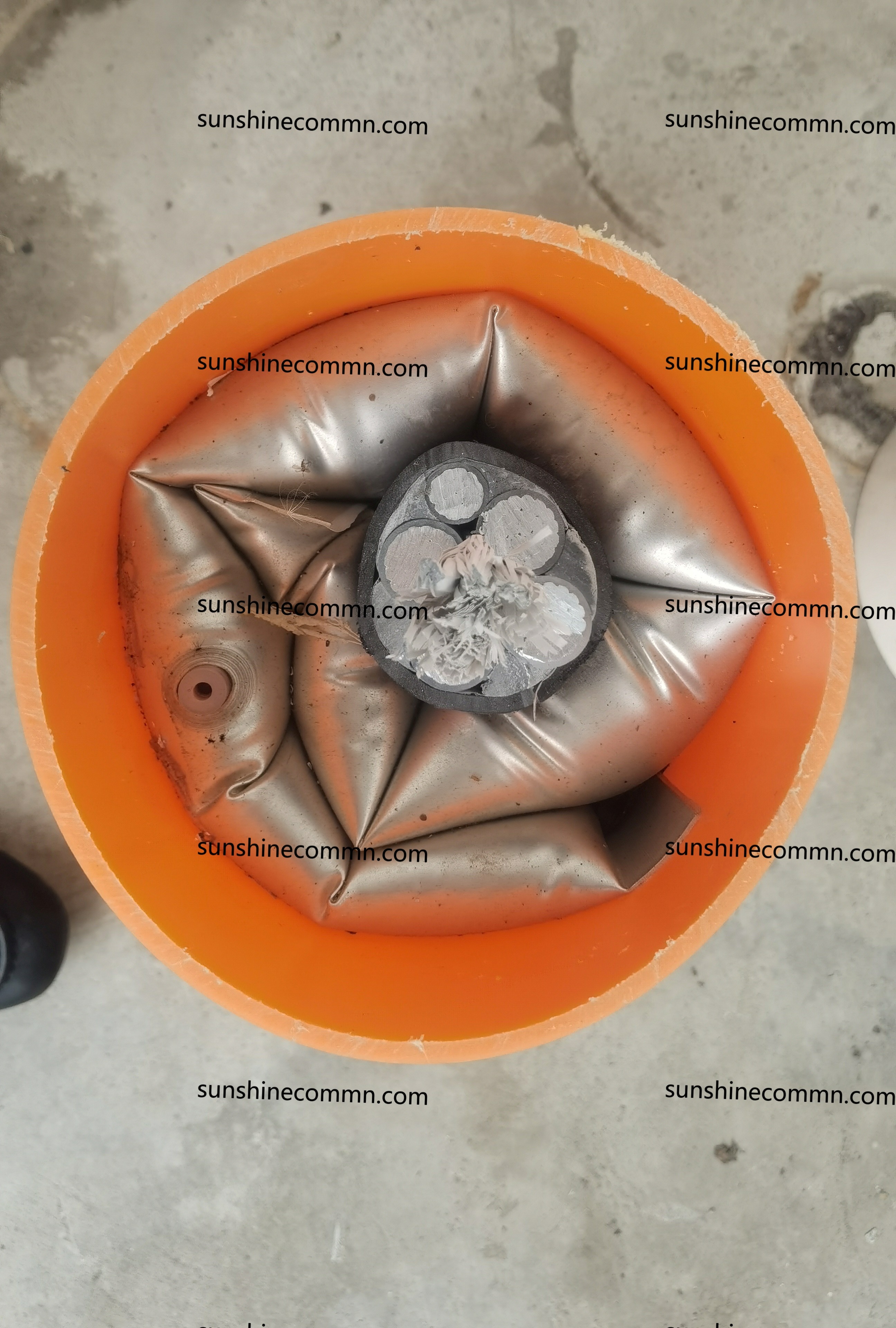 Conduit Seal Inflatable Pipeline Sealing Bag